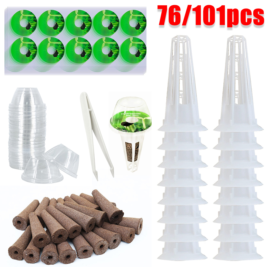 Aerogarden Seed Pod - 76/101 قطعة من ملحقات الحدائق المائية،