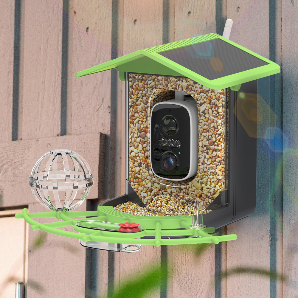 Smart Bird Feeder Camera - مغذي الطيور البرية الذكي بتقنية الذكاء