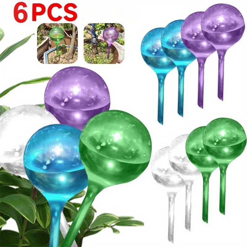Plant Watering Globe - 6 قطع من كرات الري الذاتي