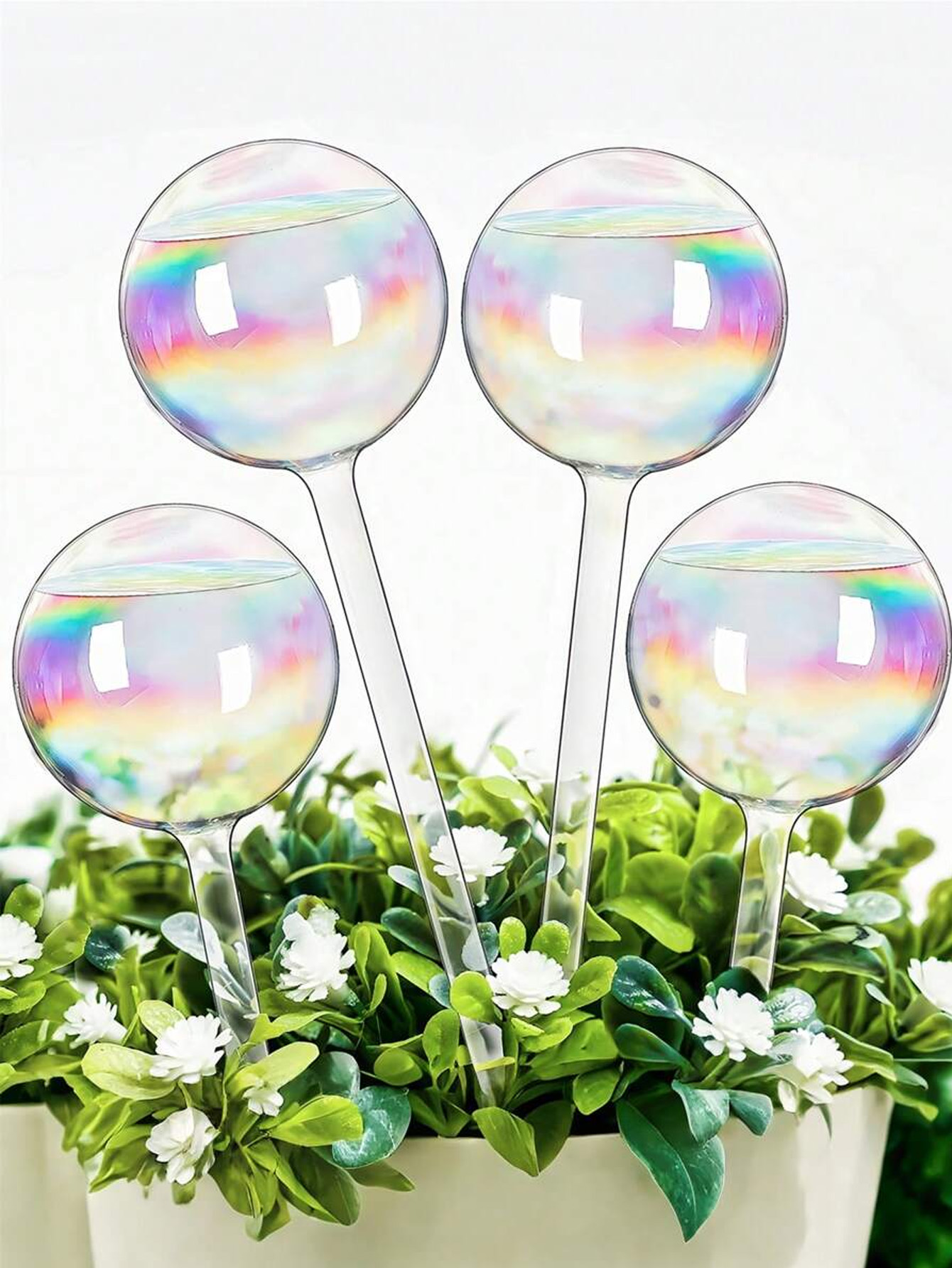 Plant Watering Globe - 1/2/4 قطع رشاش ري أوتوماتيكي بتدرج