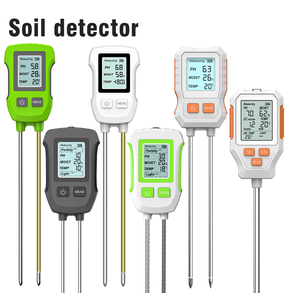 Soil Test Digital - جهاز اختبار التربة المحمول مع شاشة