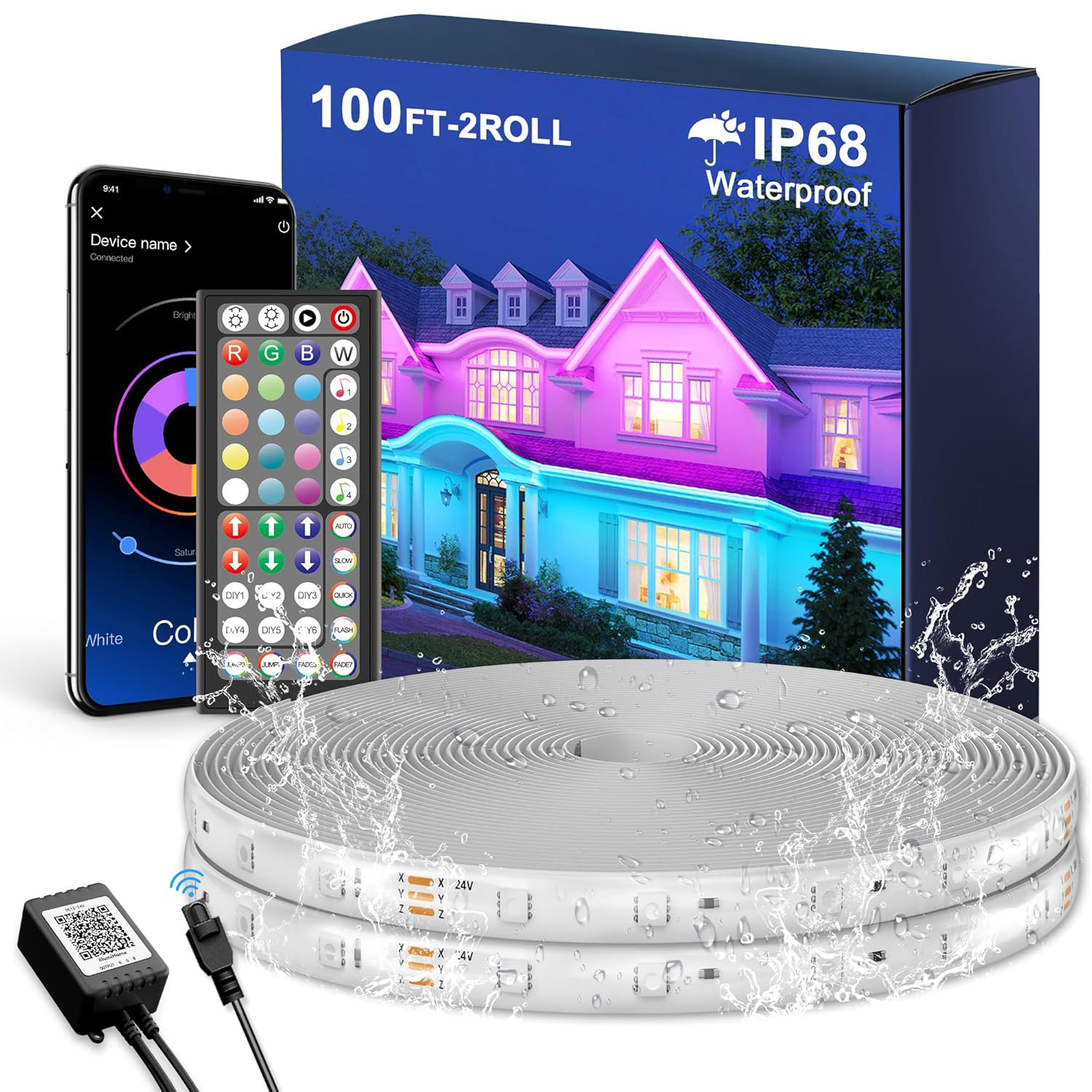 Smart Garden Youtube - IP68 مقاوم للماء الذكية في الهواء