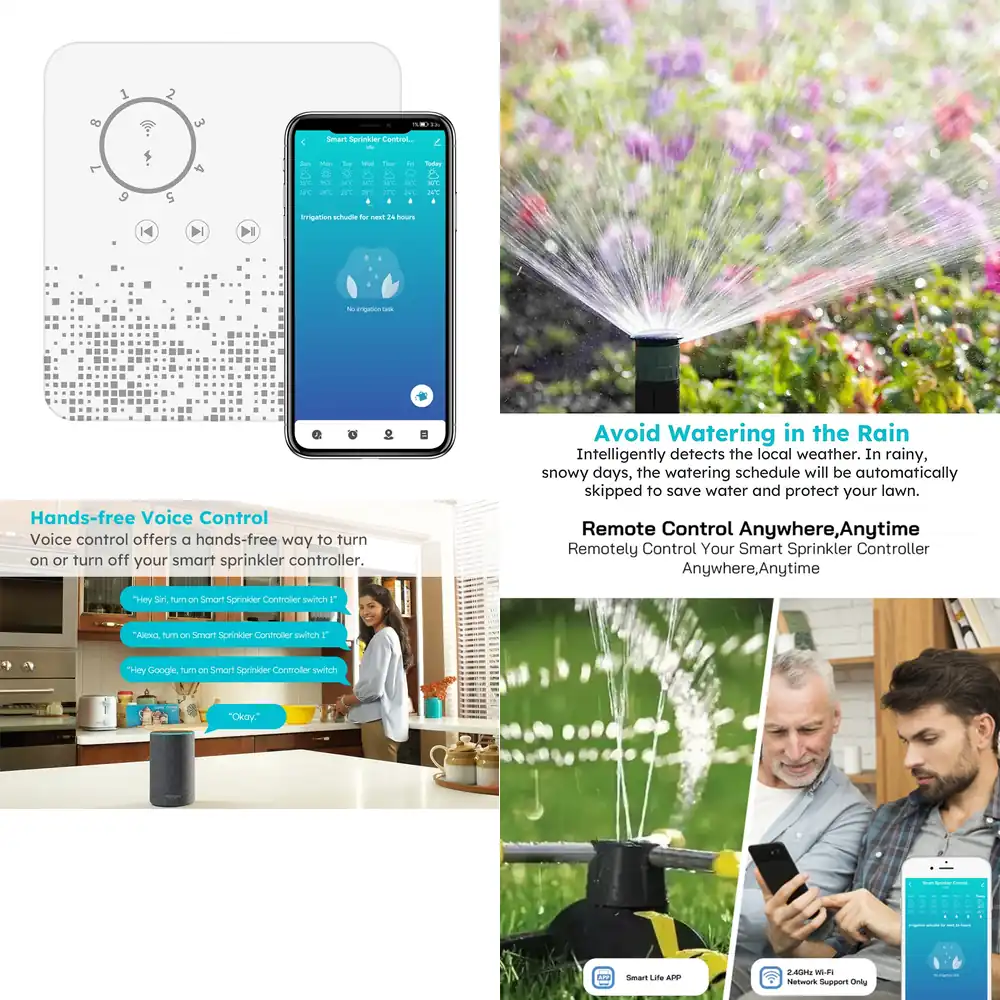 Smart Garden Zone - جهاز توقيت ري ذكي Qwinn 2026-Rehent