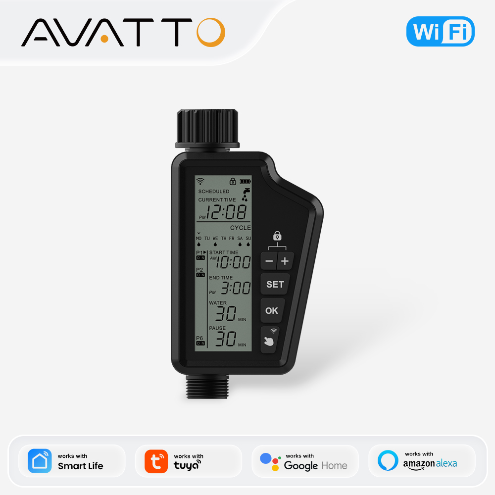 Wifi Irrigation Timer - مؤقت سقي الحديقة الذكي AVATTO Tuya
