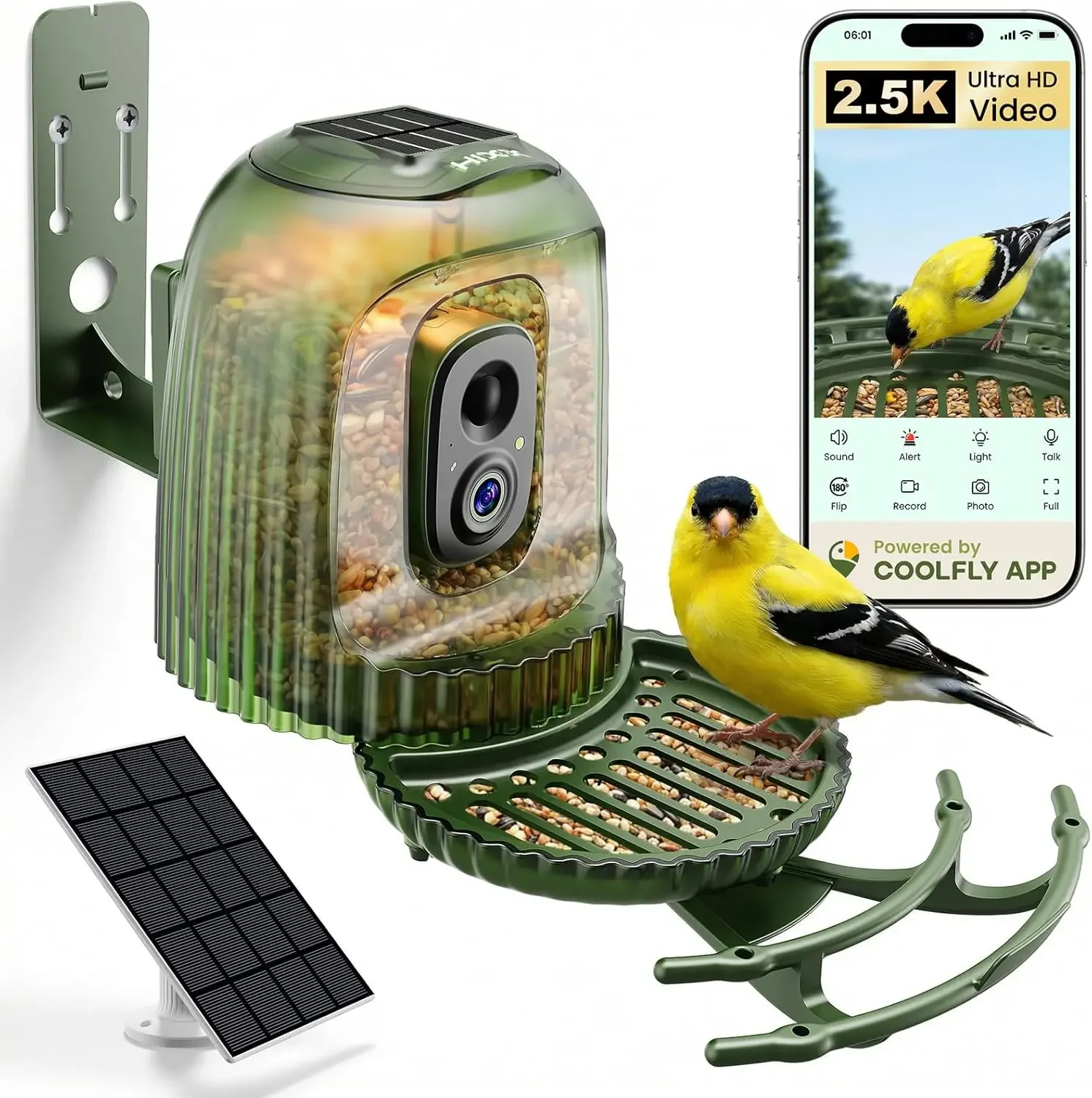 Smart Bird Feeder Camera - مغذي طيور ذكي مع كاميرا 4