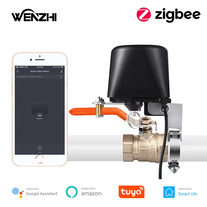 Smart Garden Gate - زيجبي صمام المياه/الغاز نظام التحكم عن