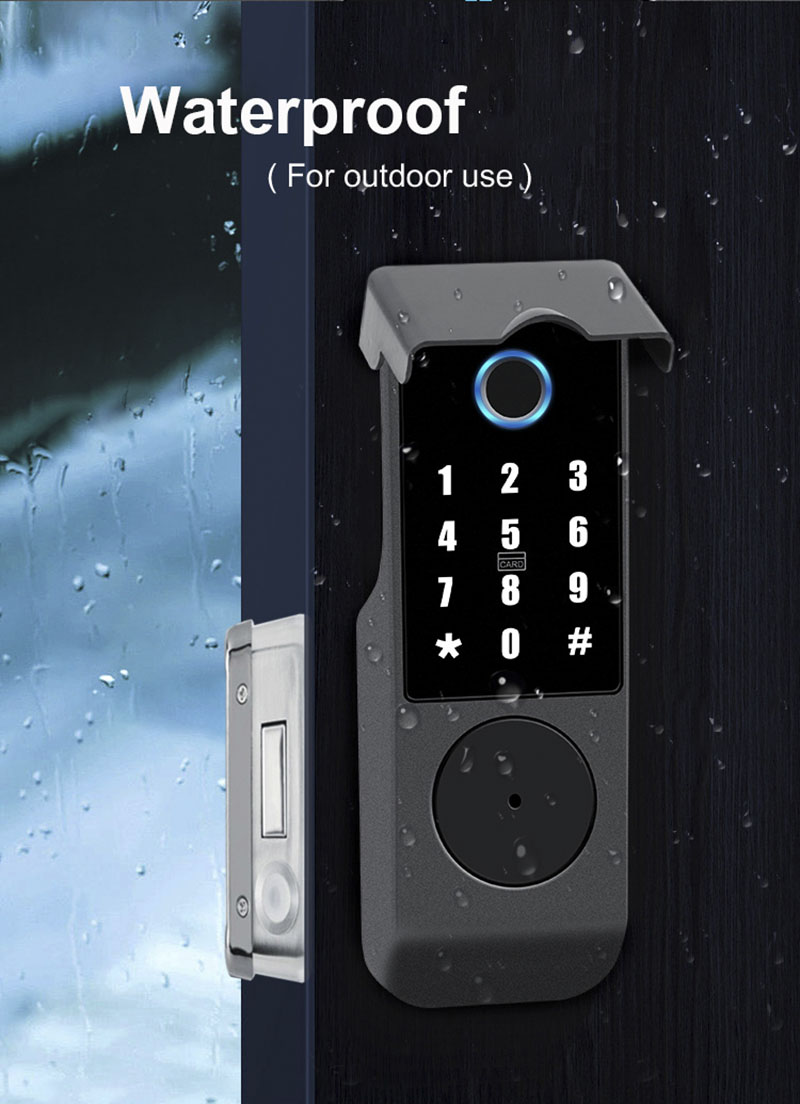 Smart Garden Gate - مقاوم للماء تويا واي فاي قفل