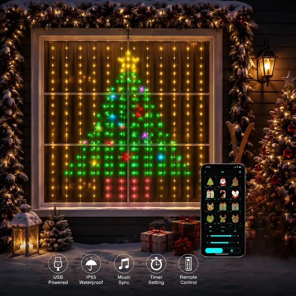 أضواء ستارة LED خارجية بتقنية  - مراجعة Smart Garden Is وسعره