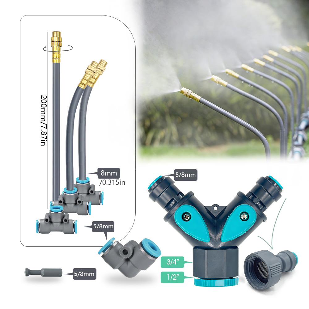 خرطوم مرن 5/8 مم بزاوية دوران  - مراجعة Smart Garden Hose وسعره
