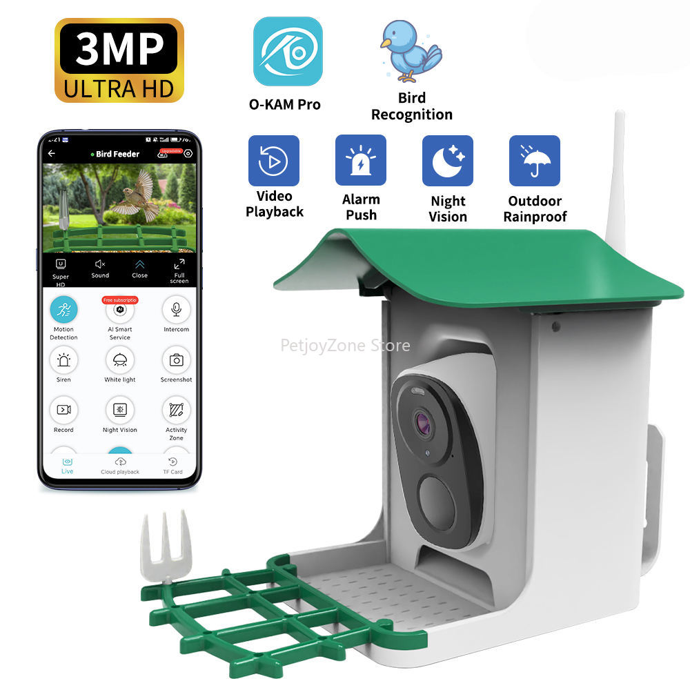 كاميرا ذكية لتغذية الطيور تعمل - مراجعة Smart Bird Feeder Camera وسعره