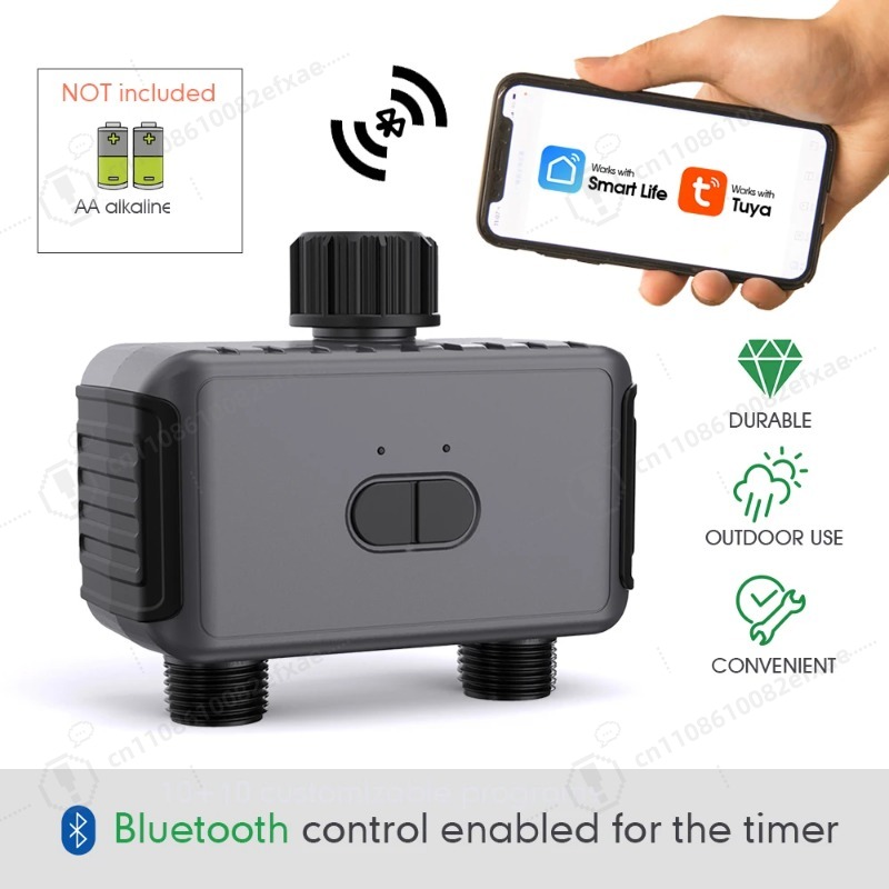 جهاز توقيت ري ذكي ثنائي المناط - مراجعة Smart Garden Zone وسعره