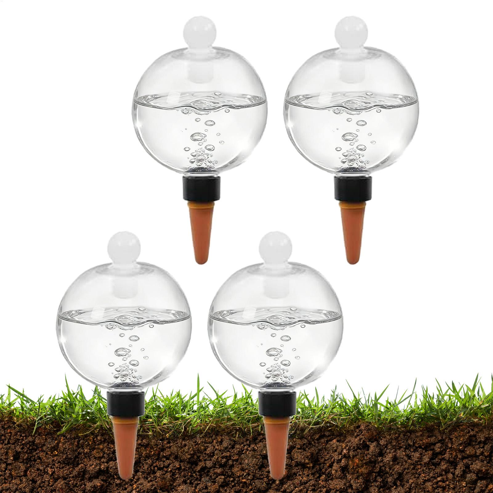كرات سقي النباتات 4 قطع 500 مل - مراجعة Plant Watering Globe وسعره