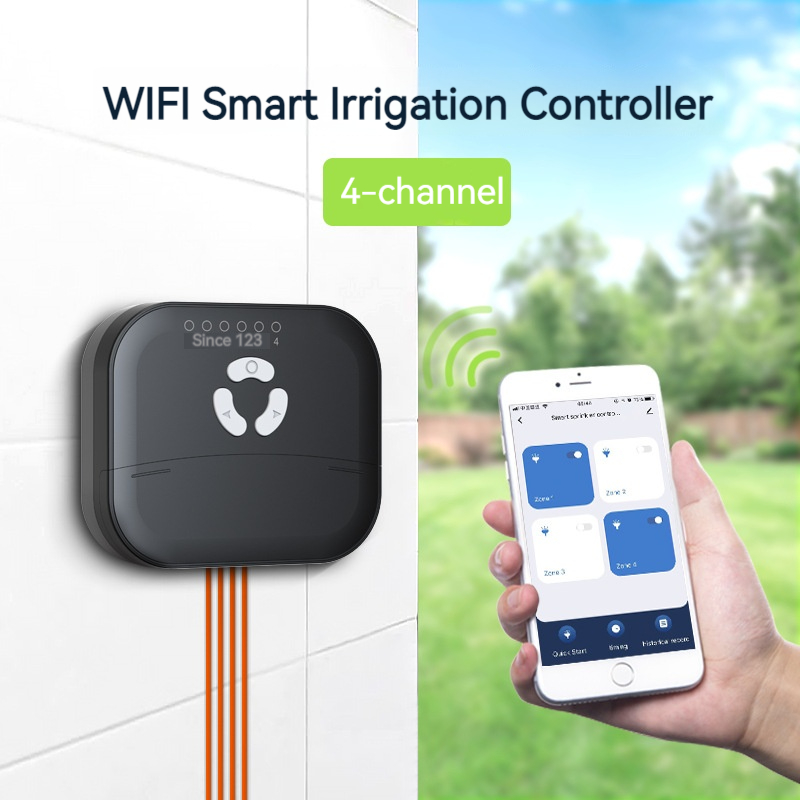 جهاز تحكم ذكي بالرش عبر الواي  - مراجعة Smart Garden Zone وسعره