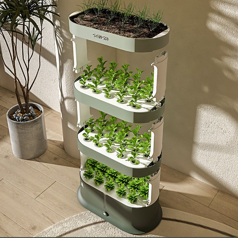 الزراعة المائية نظام متزايد دا - مراجعة Smart Garden Vertical Planter وسعره