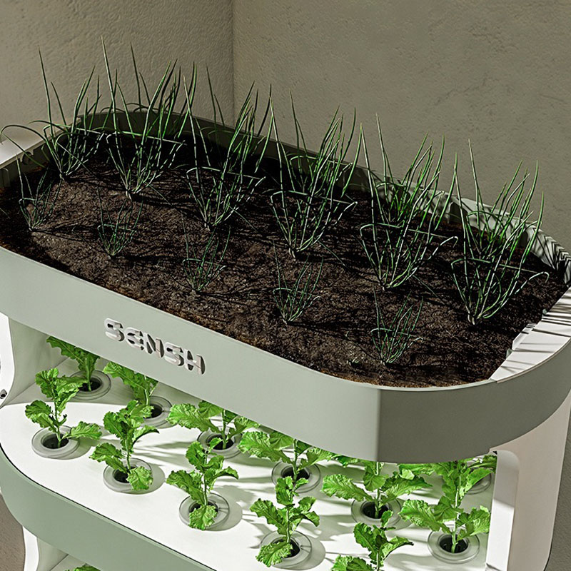 الزراعة المائية نظام متزايد دا - مراجعة Smart Garden Vertical Planter وسعره