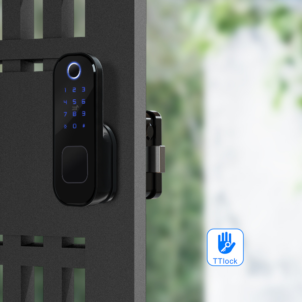 قفل حافة بصمة مزدوجة الجانب ،  - مراجعة Smart Garden Gate وسعره