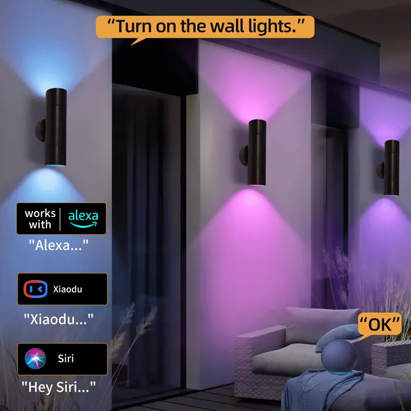 مصباح جداري خارجي LED من النحا - مراجعة Smart Garden Is وسعره