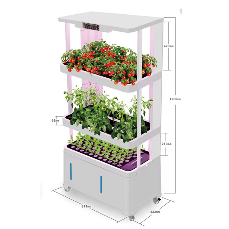 نظام زراعة عمودي ذكي للمنزل، ح - مراجعة Smart Garden Vertical Planter وسعره