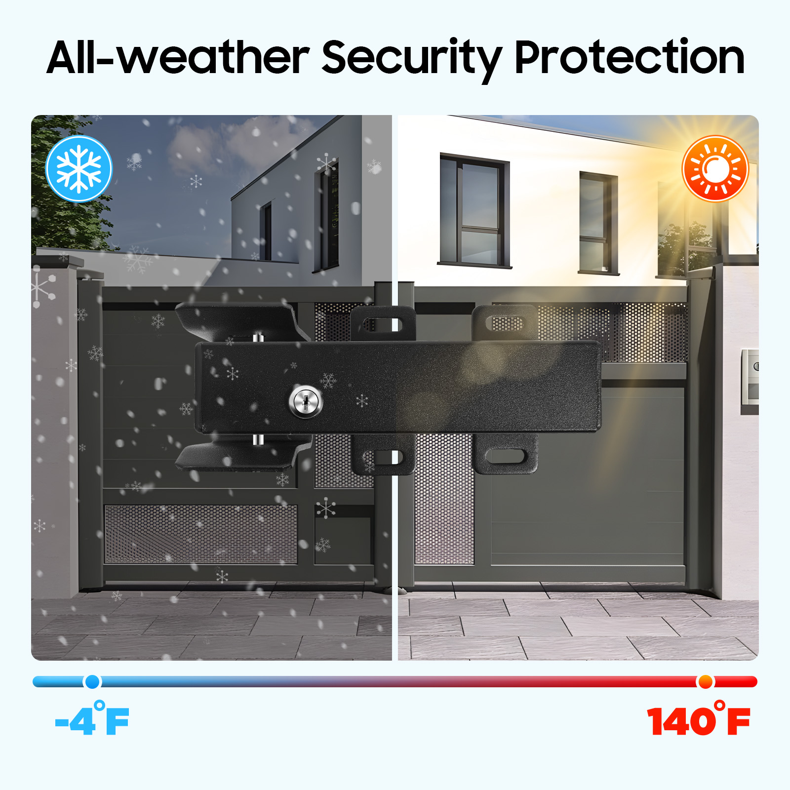 قفل البوابة الكهربائية 24 فولت - مراجعة Smart Garden Gate وسعره