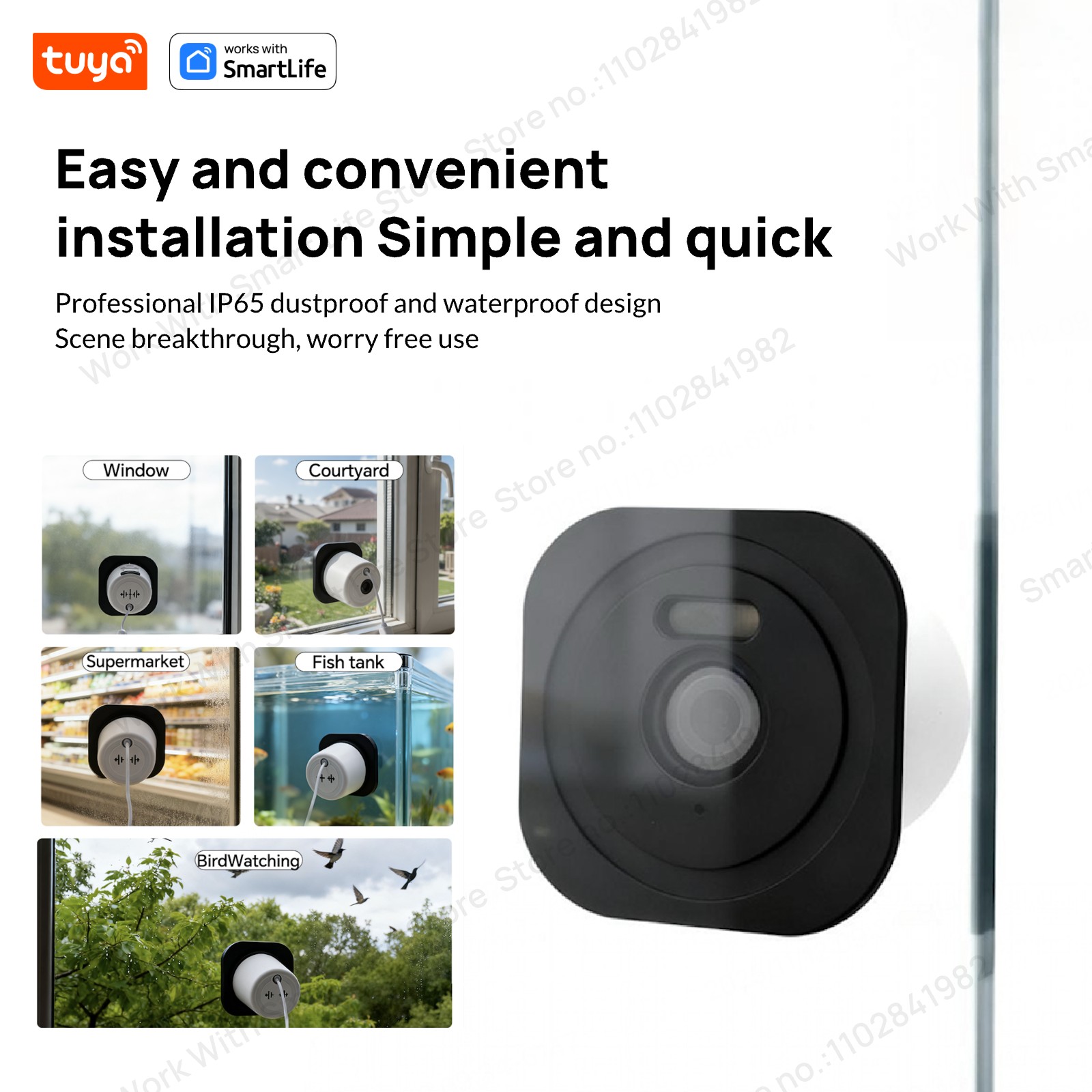 كاميرا نافذة Tuya 3MP 2K، 2.4  - مراجعة Smart Bird Feeder Camera وسعره