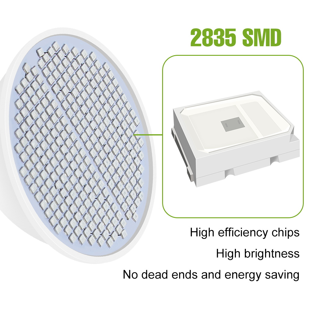 E27/E26 220 فولت LED تنمو ضوء  - مراجعة Grow Tent Complete Kit وسعره