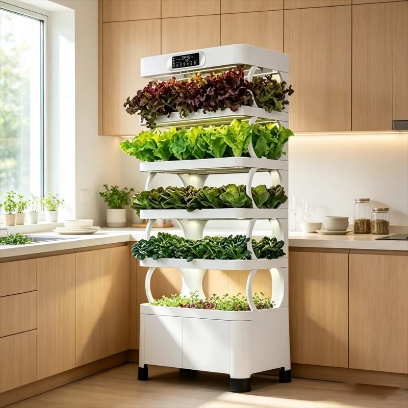 نظام زراعة عمودي داخلي ذكي للن - مراجعة Smart Garden Vertical Planter وسعره