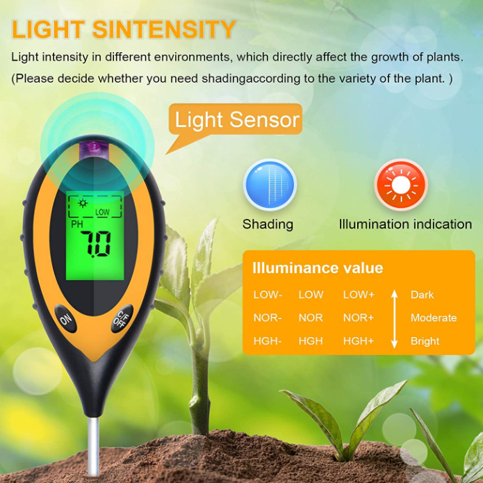 جهاز اختبار التربة 4 في 1 لقيا - مراجعة Soil Test Digital وسعره