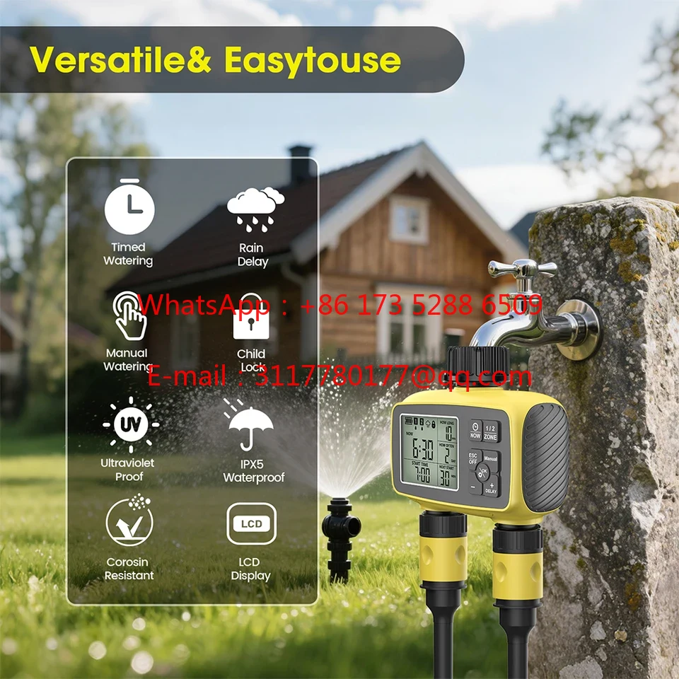 WAP01 مؤقت ري الحدائق بشاشة عر - مراجعة Smart Garden Is وسعره
