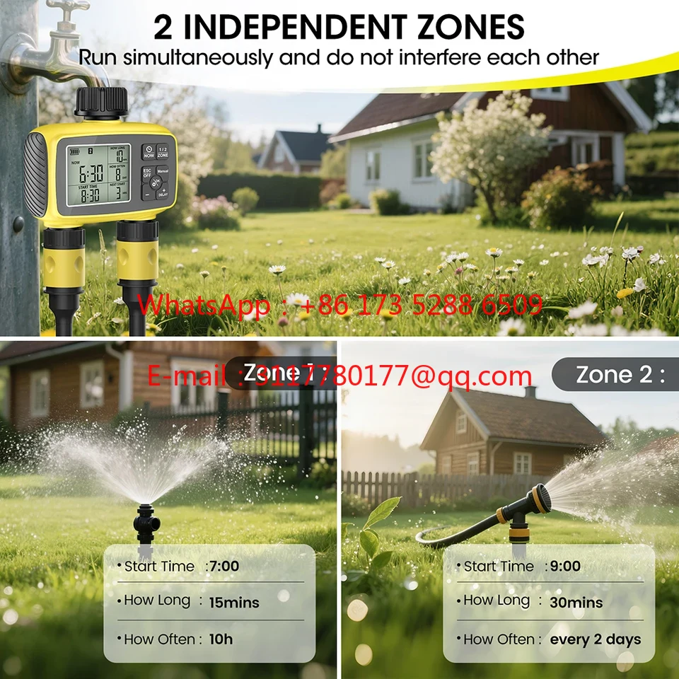 WAP01 مؤقت ري الحدائق بشاشة عر - مراجعة Smart Garden Is وسعره