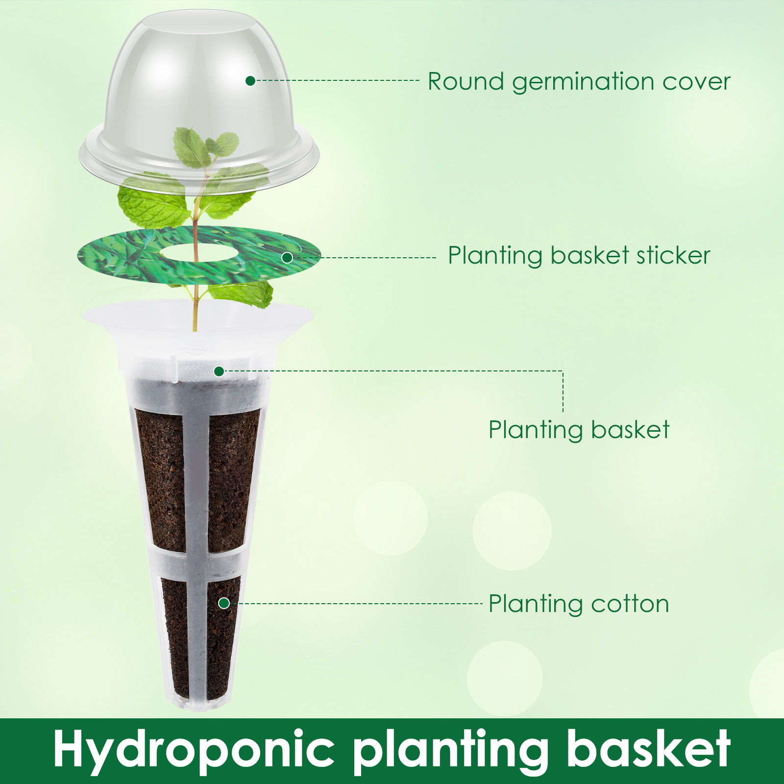 50 قطعة من أكواب الزراعة المائ - مراجعة Aerogarden Seed Pod وسعره