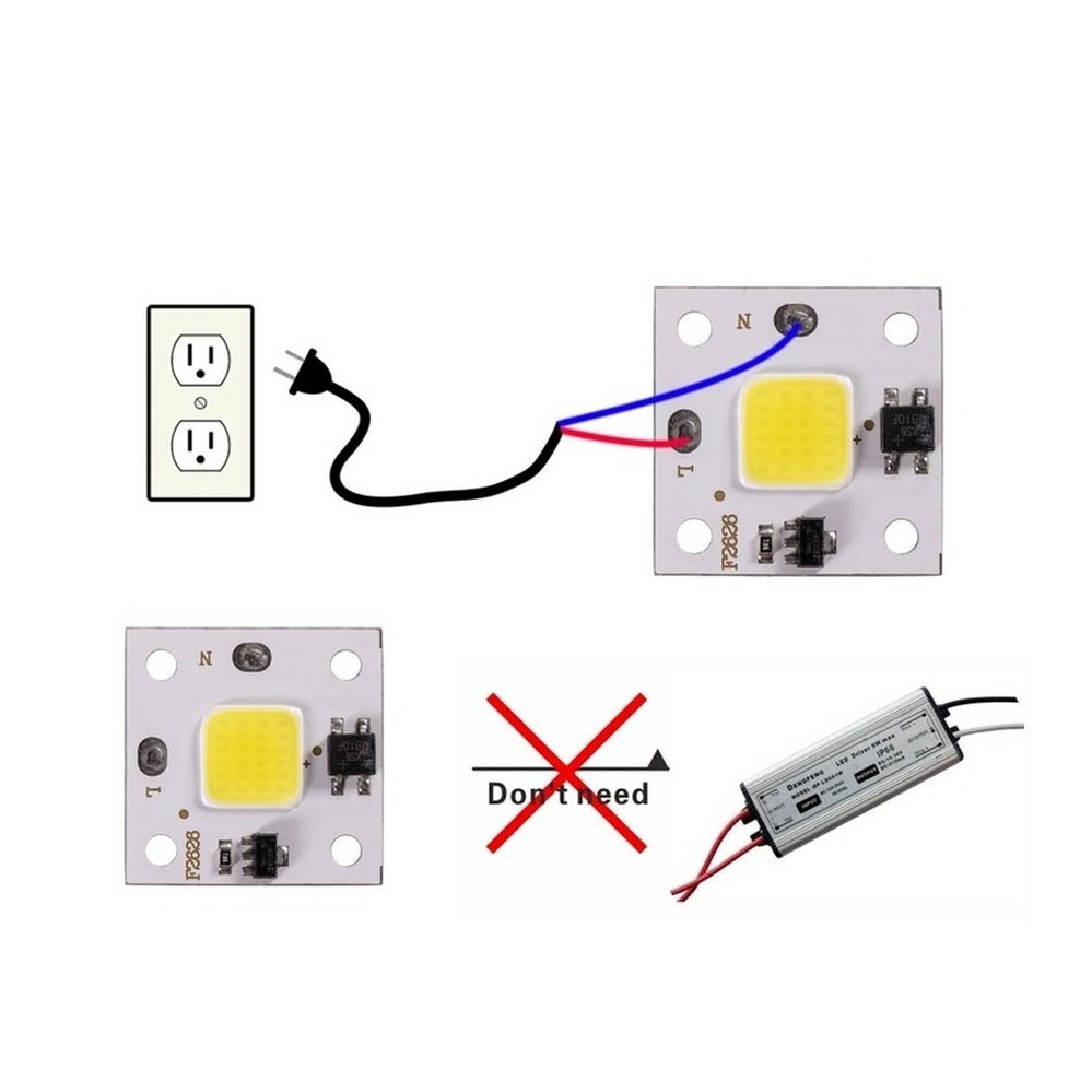 10 واط COB وحدة 220 فولت LED ر - مراجعة Smart Garden Spotlights وسعره