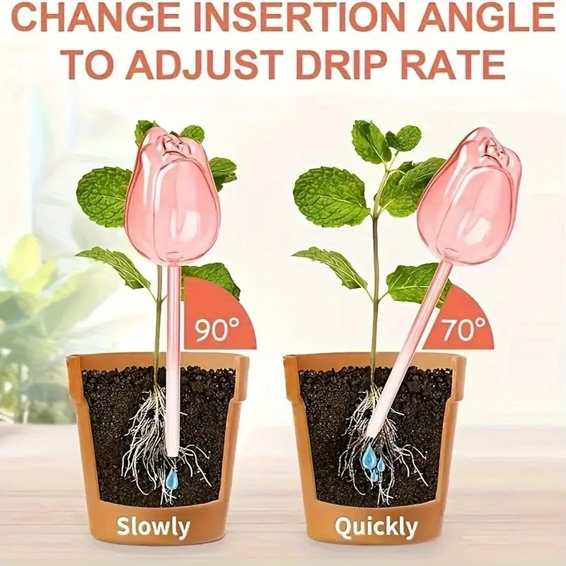 كرات سقي النباتات، نظام سقي أو - مراجعة Plant Watering Globe وسعره