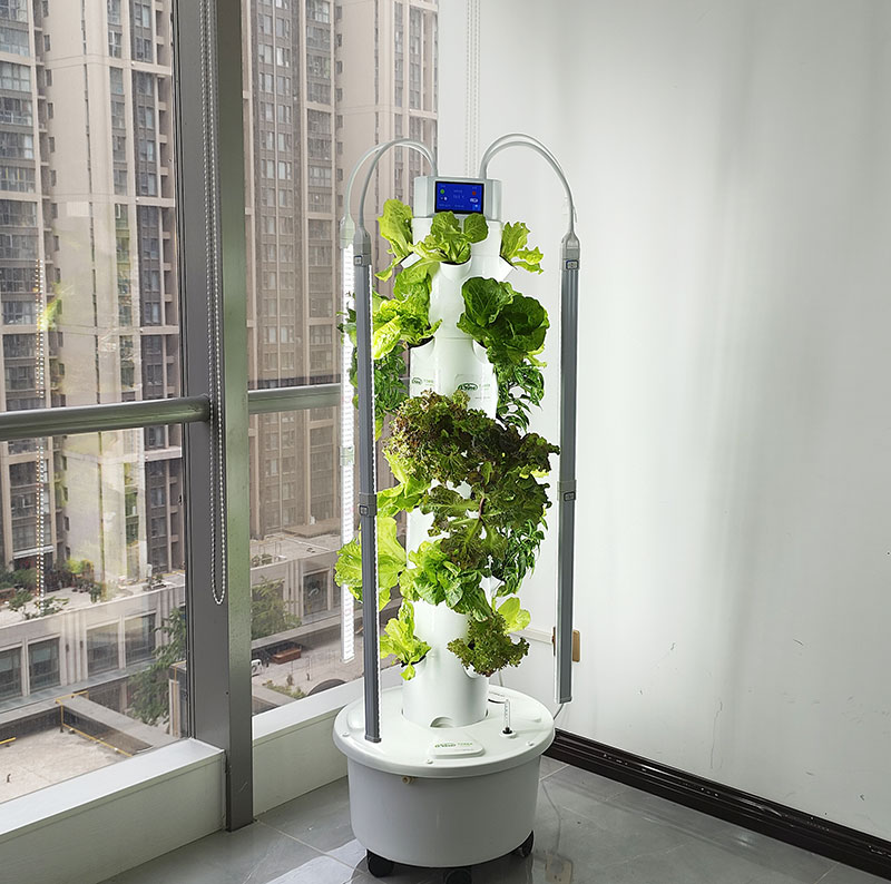 برج الزراعة المائية نظام النمو - مراجعة Smart Garden Vertical Planter وسعره