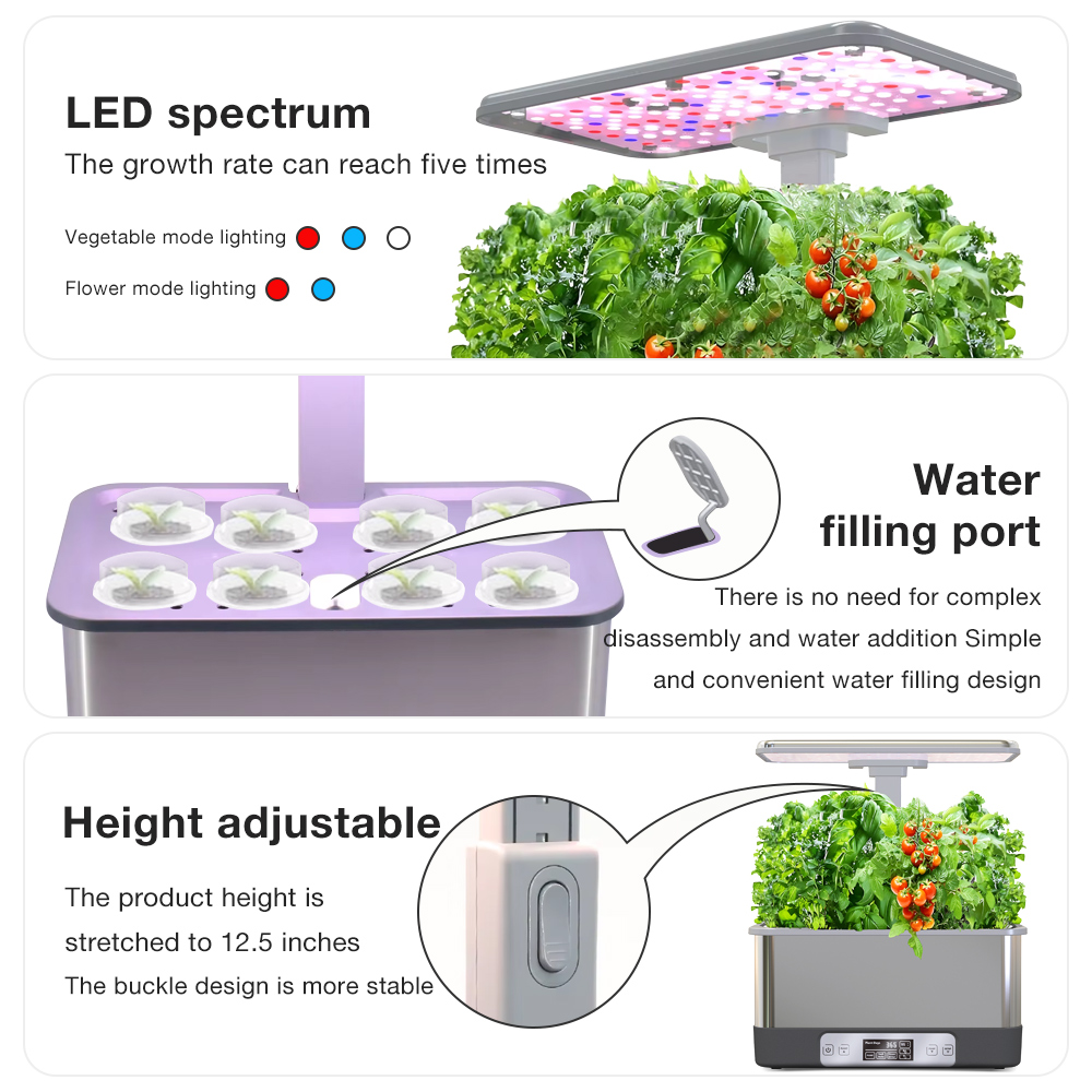 نظام زراعة مائي ذكي من الفولاذ - مراجعة Smart Garden Gate وسعره