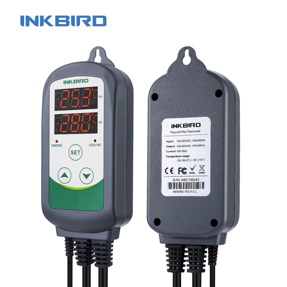 INKBIRD ITC-308 وحدة تحكم في د - مراجعة Smart Garden Greenhouse وسعره