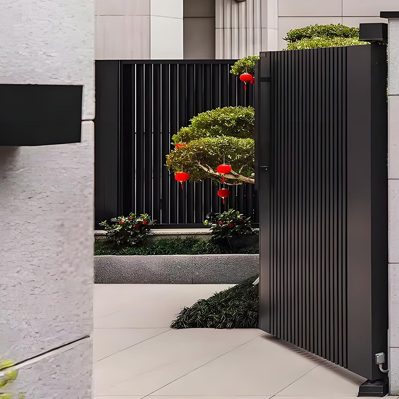 بوابة كهربائية بتصميم عصري للف - مراجعة Smart Garden Gate وسعره