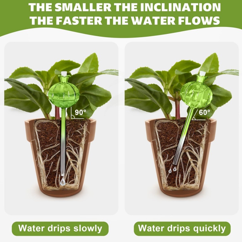 نظام ري آلي للنباتات على شكل م - مراجعة Plant Watering Globe وسعره