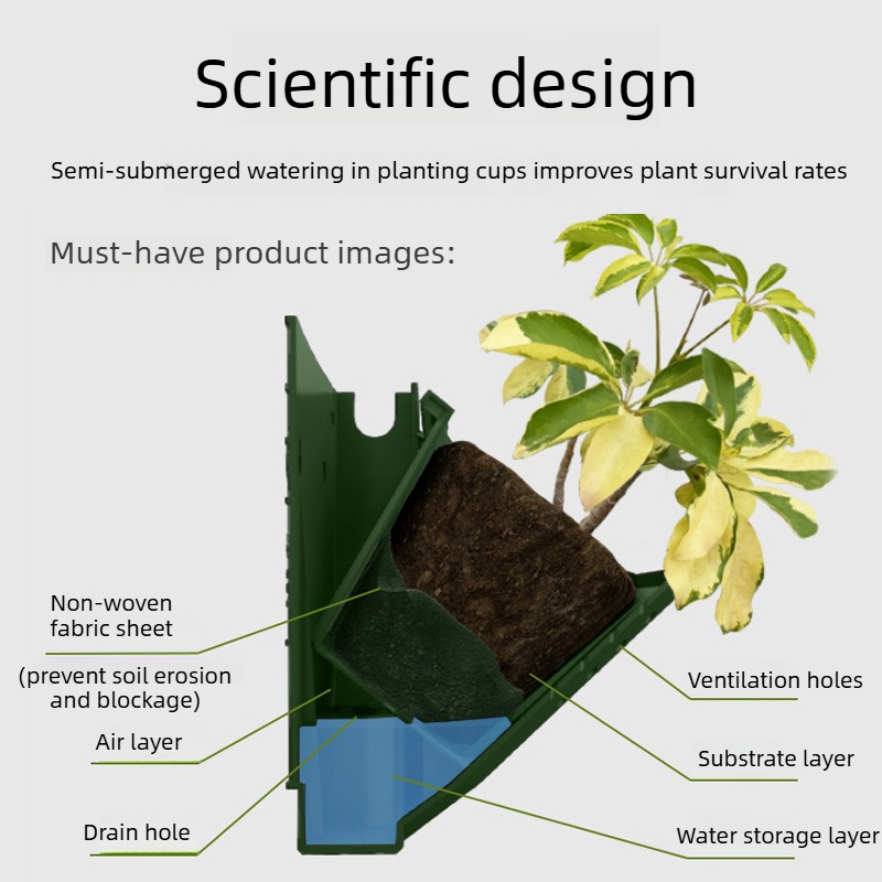 مجموعة أواني نباتات مثبتة على  - مراجعة Smart Garden Vertical Planter وسعره