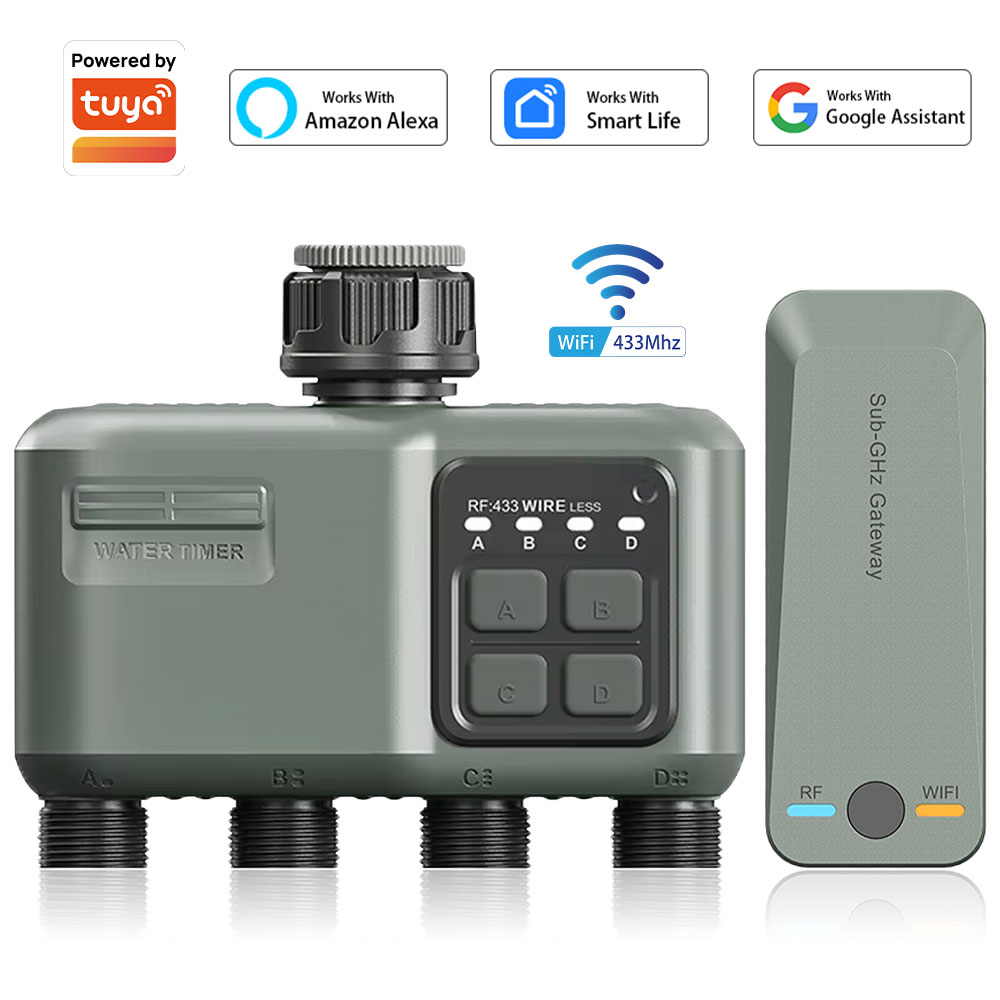 مؤقت ري رقمي قابل للبرمجة بـ 4 - مراجعة Smart Garden Hose وسعره
