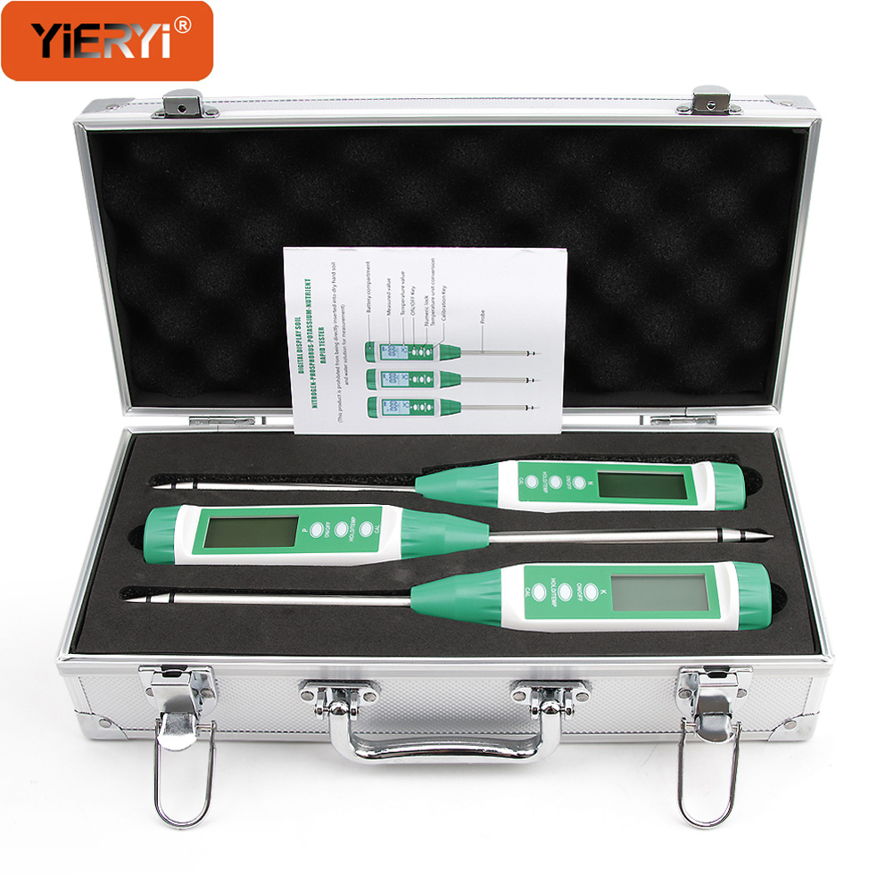 Yieryi مجموعة اختبار التربة NP - مراجعة Soil Test Digital وسعره