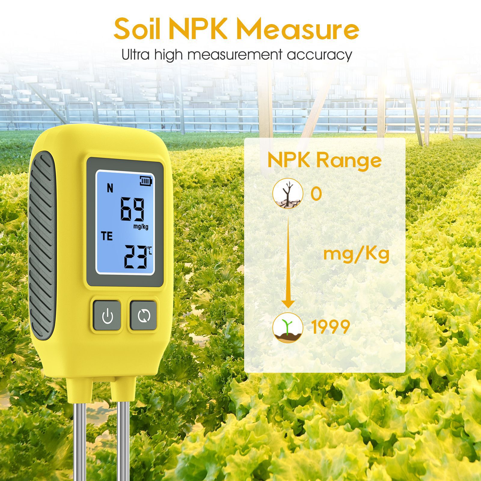 جهاز تحليل جودة التربة بشاشة ر - مراجعة Soil Test Digital وسعره